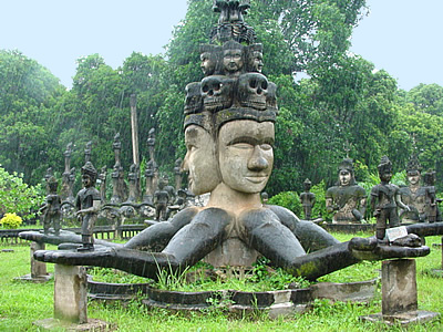 Vientiane Folk Art Park (c) by John C. Goss